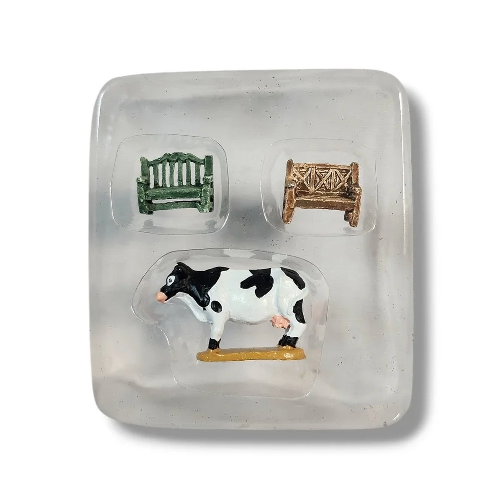 Liberty Falls Collection Miniature Accessory‎ Set AH52 1997 Vintage Dillard's